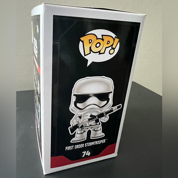 Funko Pop Star Wars First Order Stormtrooper #74 - Picture 2 of 4